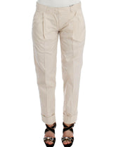Ermanno Scervino Beige Chinos Casual Dress Pants Khakis -   -  Ermanno Scervino.